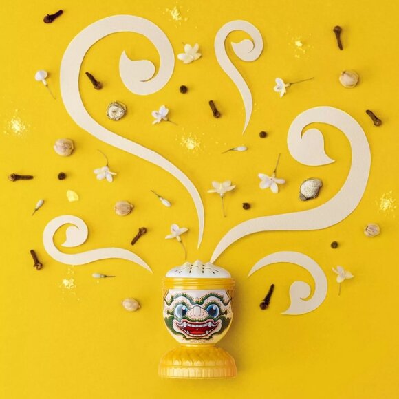 Thai Herbal Inhaler (Yadom) Aromatherapy - Ramakien Hanuman Jasmine (White) - Picture 5 of 5